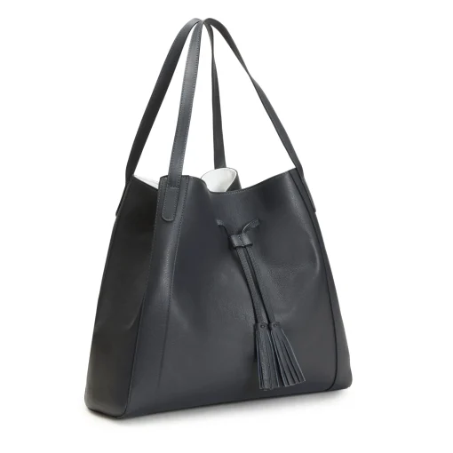 Blue Tassel Shoulder Bag | Fratelli Rossetti