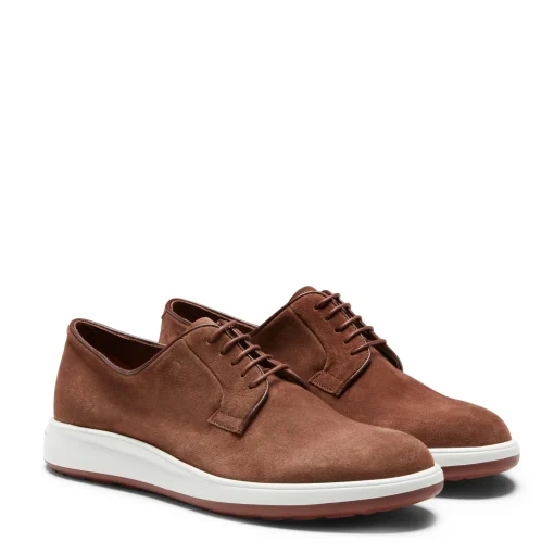 Grey Suede Sneaker | Fratelli Rossetti