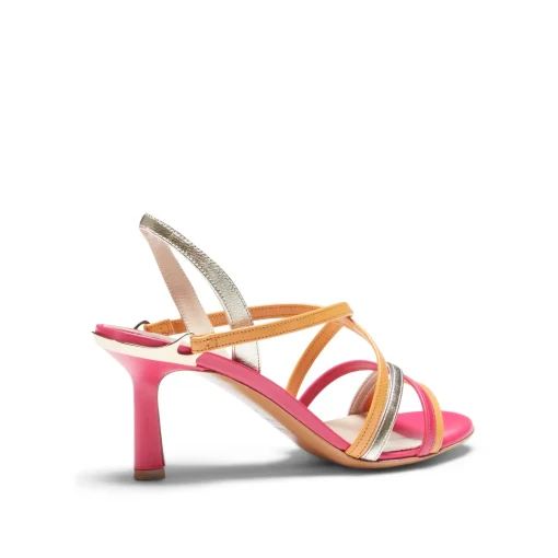 Mango-coloured Magenta Sandal | Fratelli Rossetti