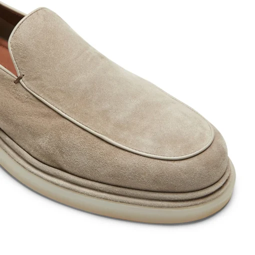Mocassino Uomo In Suede-Fratelli Rossetti