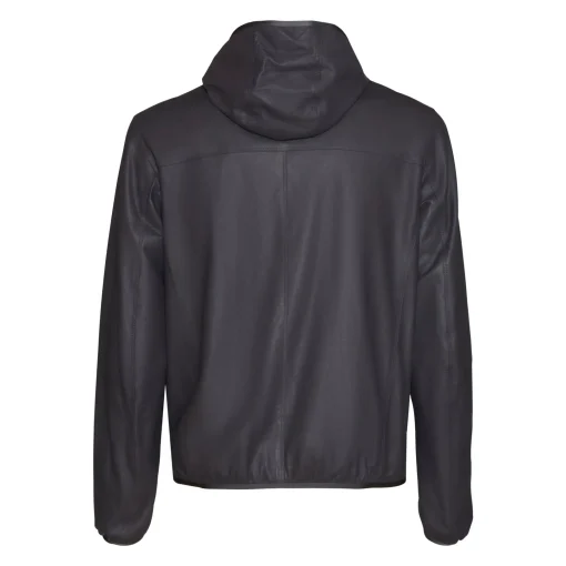 Reversible Grey Suede Jacket | Fratelli Rossetti