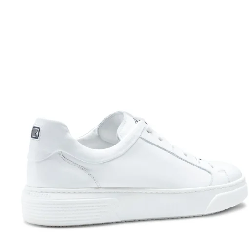 White Leather Sneaker | Fratelli Rossetti
