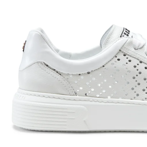 White Leather Sneaker | Fratelli Rossetti