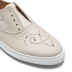 Beige Suede Hobo Sport Sneaker | Fratelli Rossetti