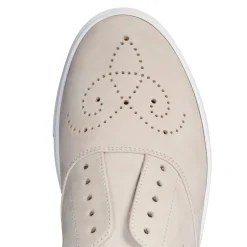 Beige Suede Hobo Sport Sneaker | Fratelli Rossetti