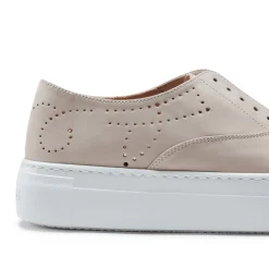 Beige Suede Hobo Sport Sneaker | Fratelli Rossetti