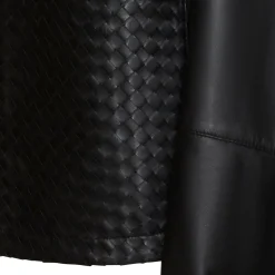 Black Nappa Leather Jacket | Fratelli Rossetti