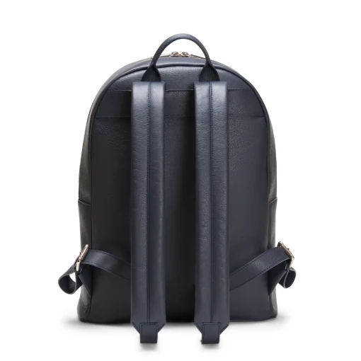 Blue Leather Brera Backpack | Fratelli Rossetti