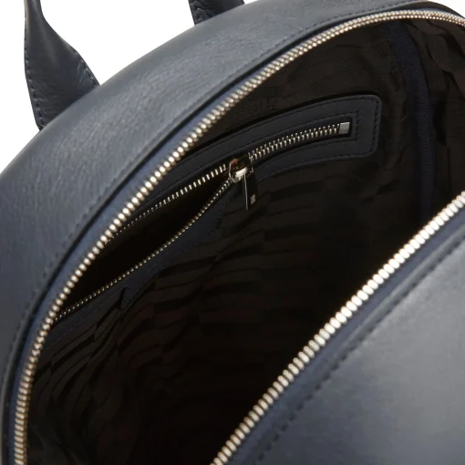 Blue Leather Brera Backpack | Fratelli Rossetti