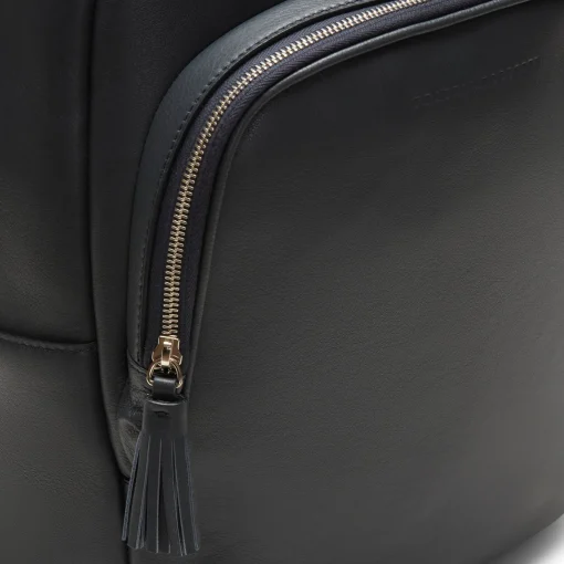 Blue Leather Brera Backpack | Fratelli Rossetti