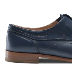 Blue Leather Lace-up Shoes | Fratelli Rossetti