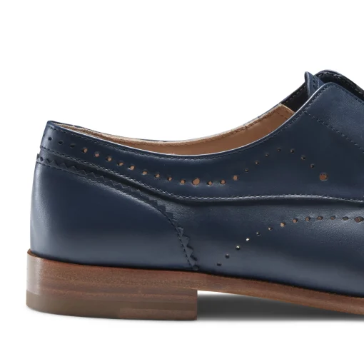 Blue Leather Lace-up Shoes | Fratelli Rossetti