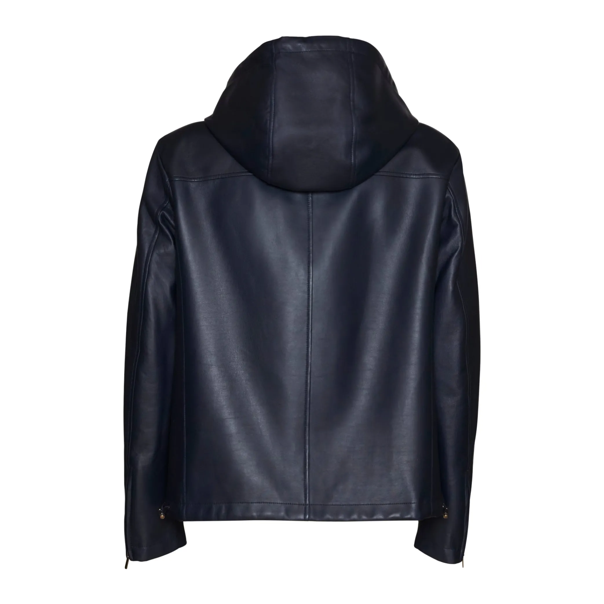 Blue Nappa Leather Jacket | Fratelli Rossetti