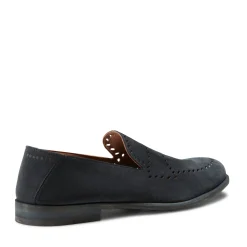 Blue Woven Suede Slippers | Fratelli Rossetti