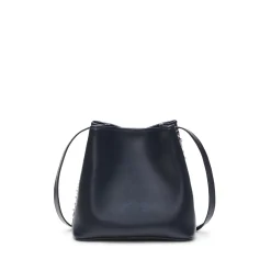 Borsa In Pelle Blu/lilla-Fratelli Rossetti