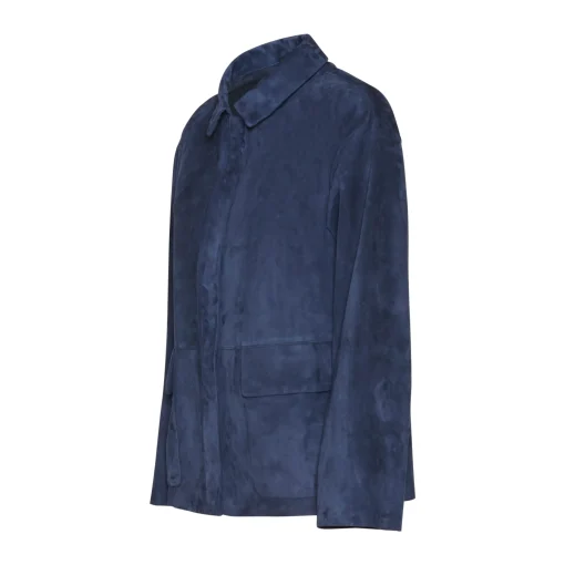 Clover Green Suede Jacket | Fratelli Rossetti