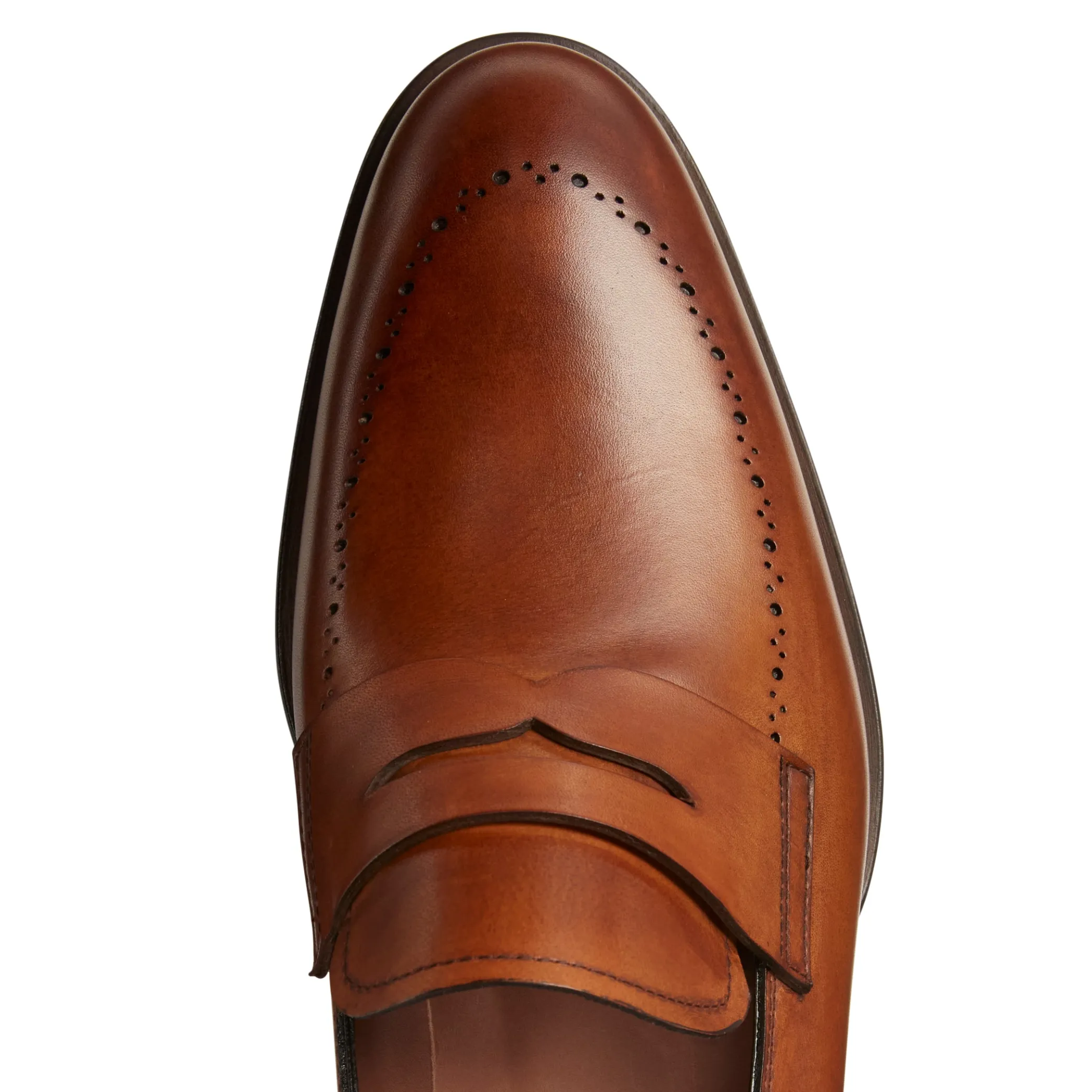 Cognac Couloured- Leather Loafer