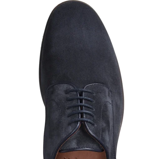 Derby Uomo In Suede-Fratelli Rossetti