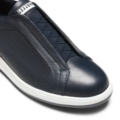 Grey Leather Sneaker | Fratelli Rossetti