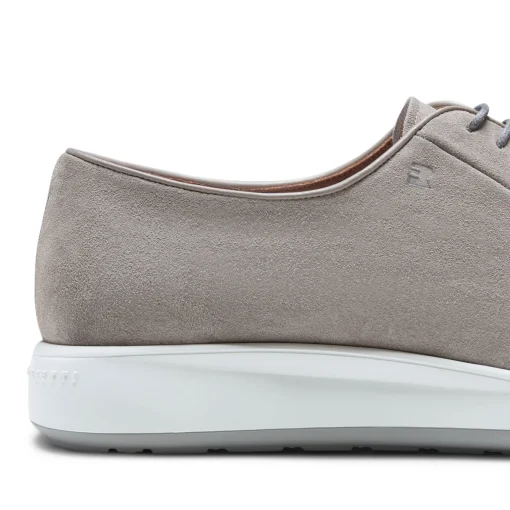 Grey Suede Sneaker | Fratelli Rossetti