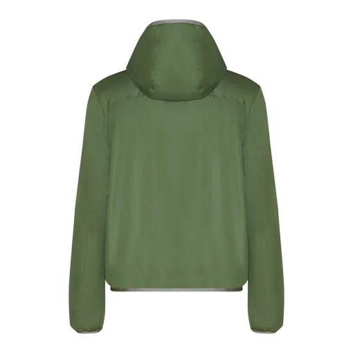 Light Grey Reversible Suede Jacket | Fratelli Rossetti