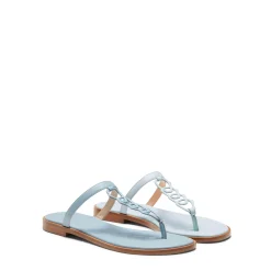 Magenta Leather Sandal | Fratelli Rossetti