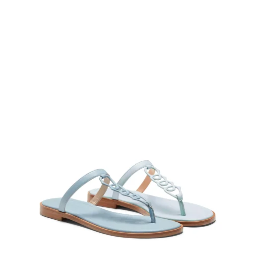 Magenta Leather Sandal | Fratelli Rossetti