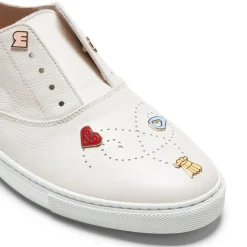 Milk White Hobo Sport Charms Sneaker | Fratelli Rossetti