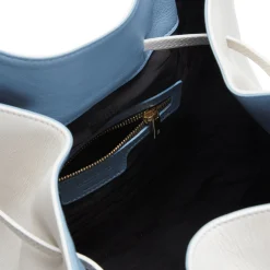 Milk White Tassel Shoulder Bag | Fratelli Rossetti