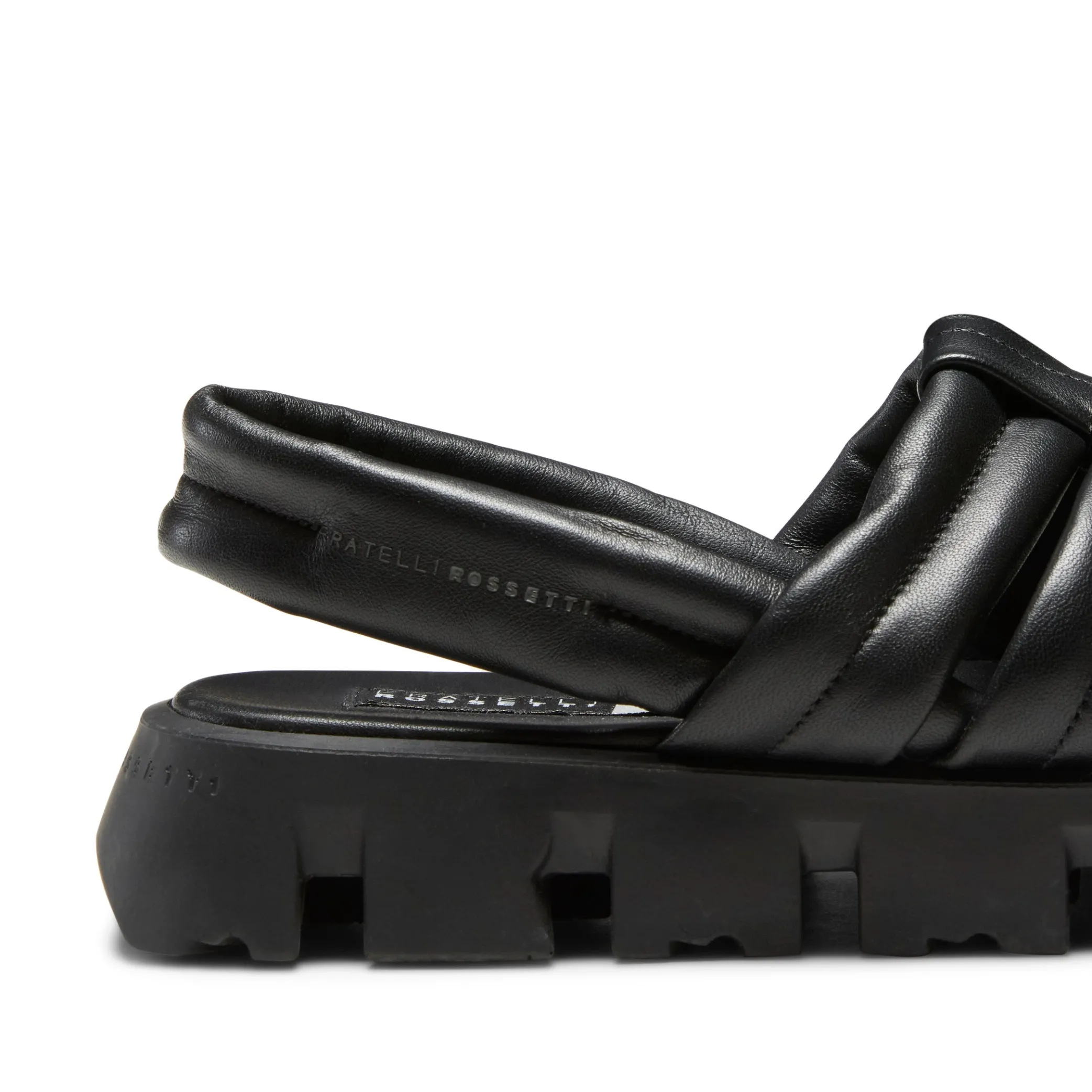 Milk-white Leather Sandal | Fratelli Rossetti