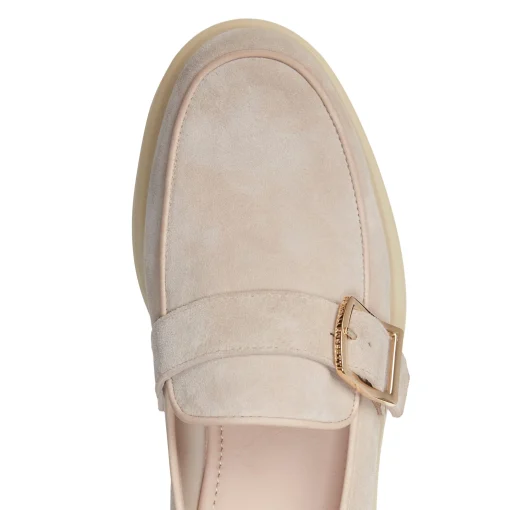 Mocassino Donna In Suede-Fratelli Rossetti