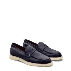 Mocassino In Suede-Fratelli Rossetti