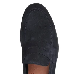 Mocassino In Suede-Fratelli Rossetti