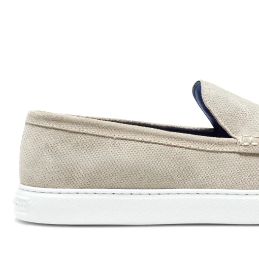 Mocassino Uomo In Suede Corda-Fratelli Rossetti