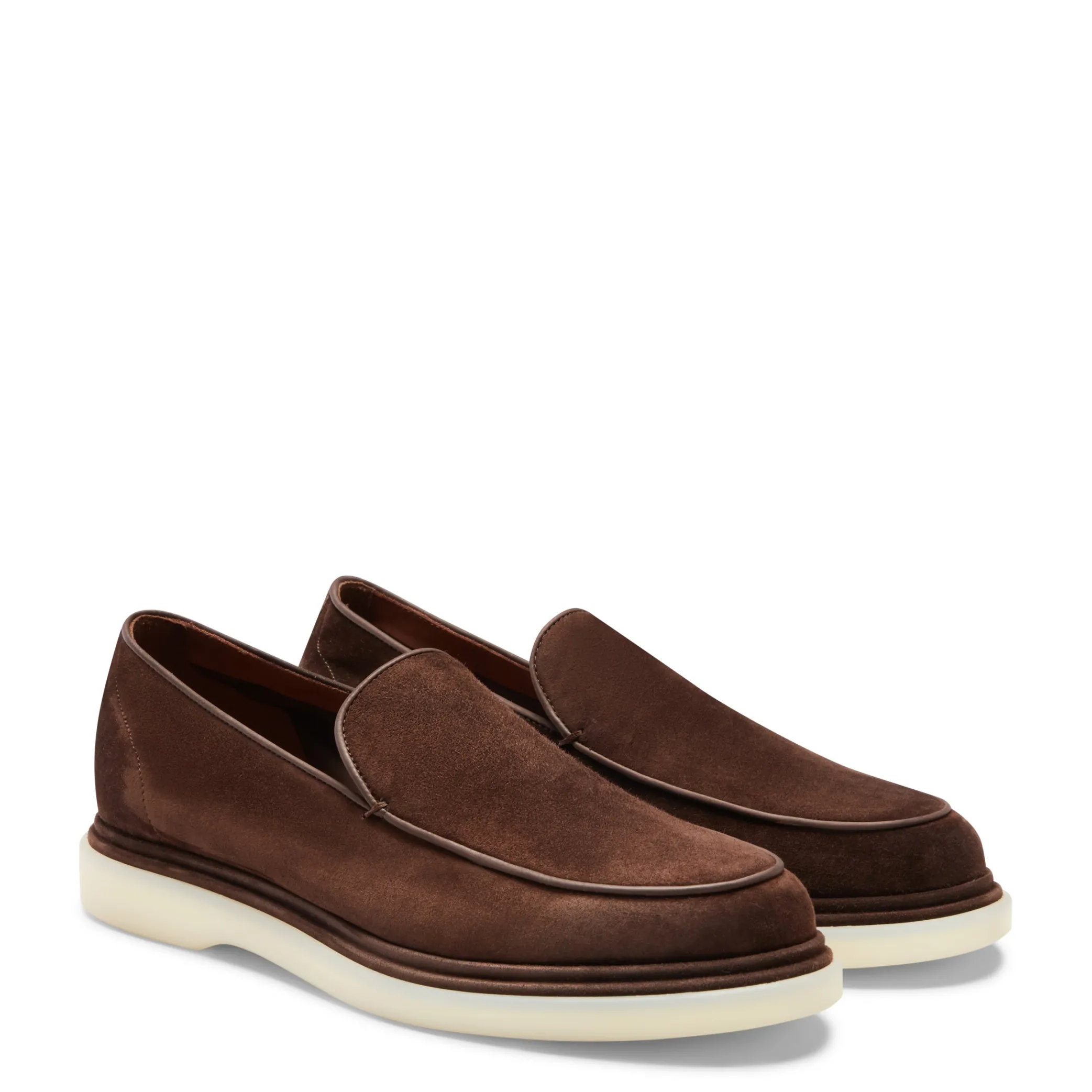 Mocassino Uomo In Suede-Fratelli Rossetti