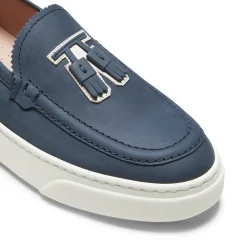 Navy Blue Brera Sport Sneaker | Fratelli Rossetti