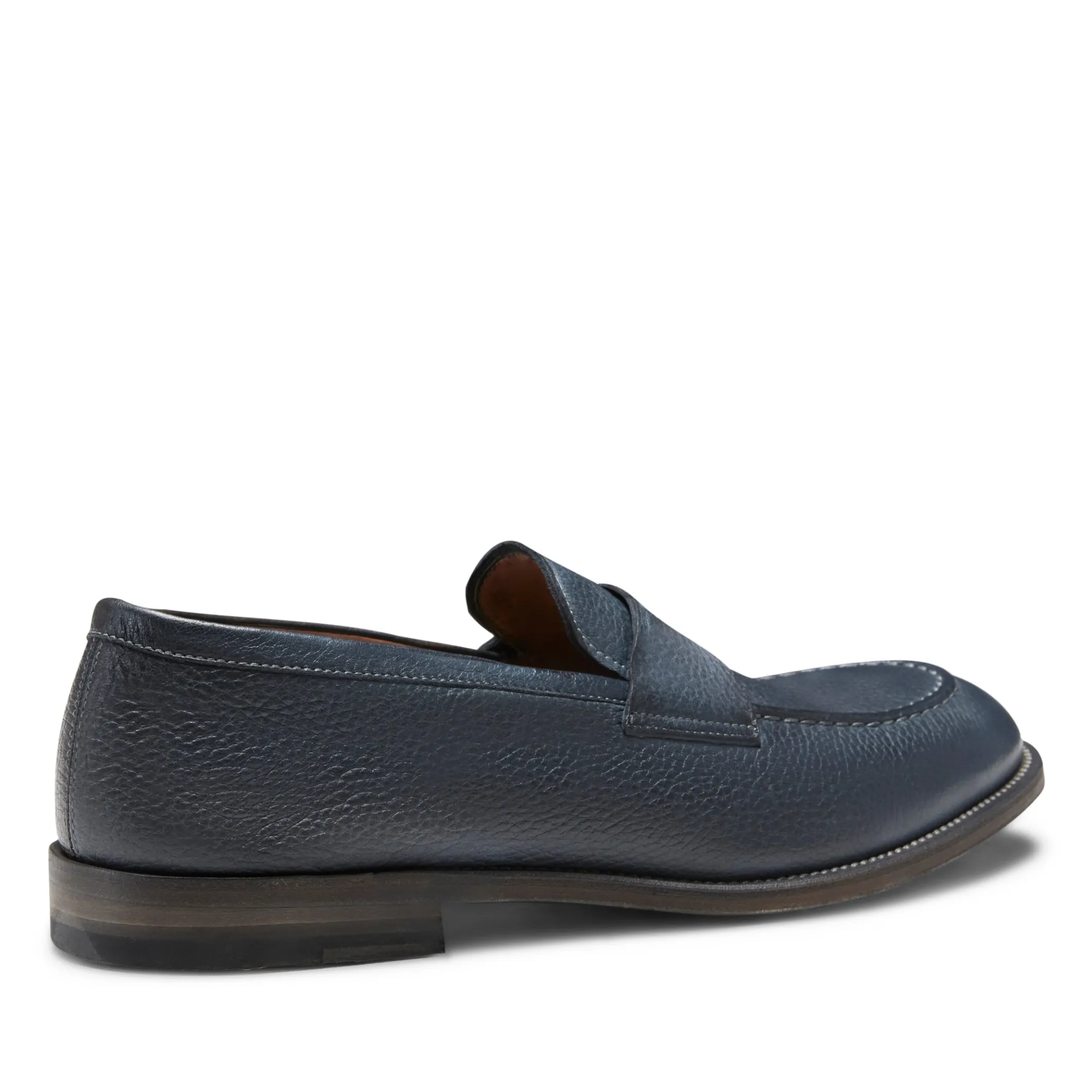 Ocean Blue Leather Loafer | Fratelli Rossetti