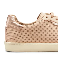 Peach Pink Suede Sneakers | Fratelli Rossetti