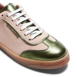 Peach Pink Suede Sneakers | Fratelli Rossetti