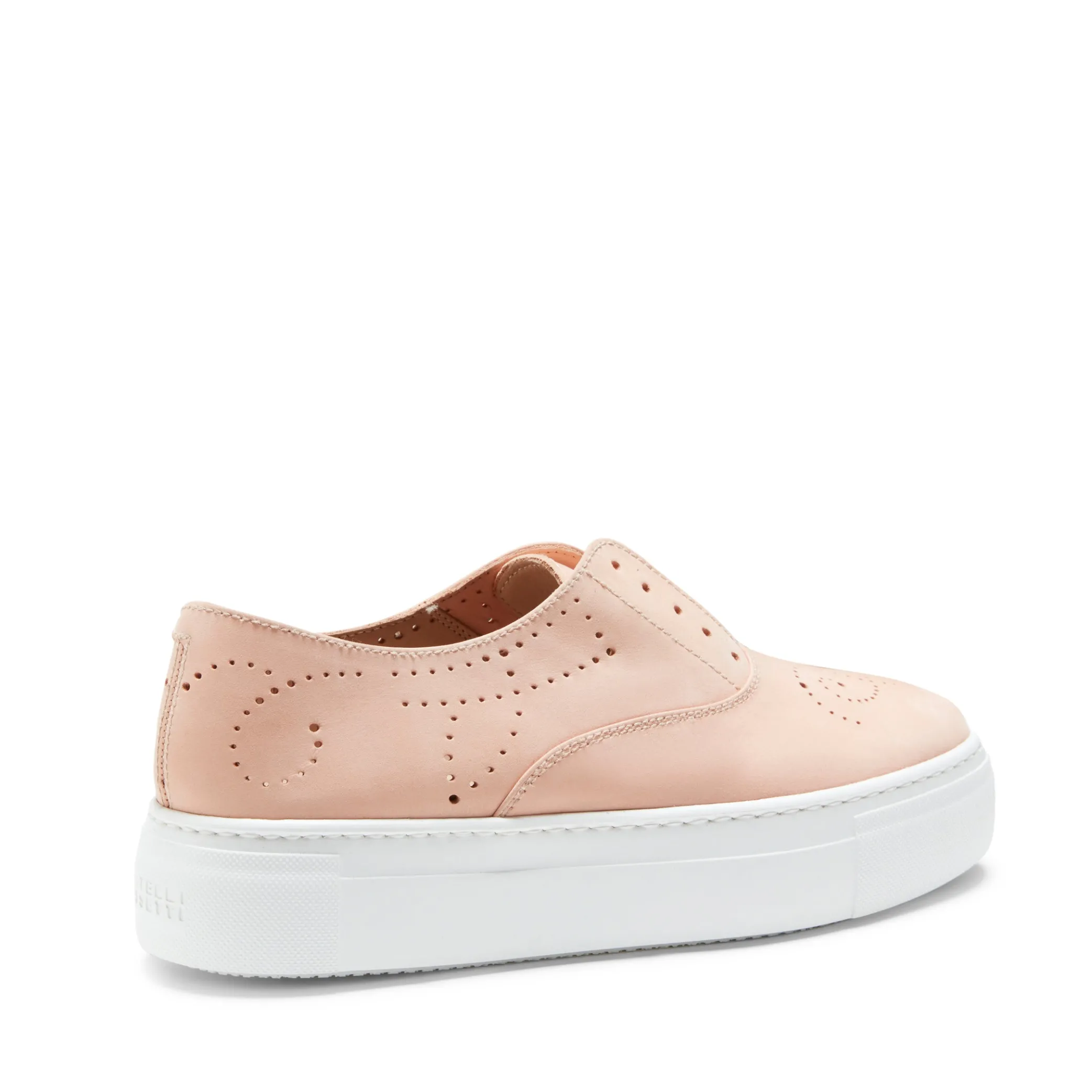 Peach Suede Hobo Sport Sneaker | Fratelli Rossetti