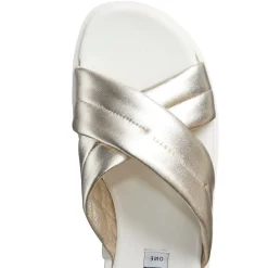 Platinum Leather Sandal | Fratelli Rossetti