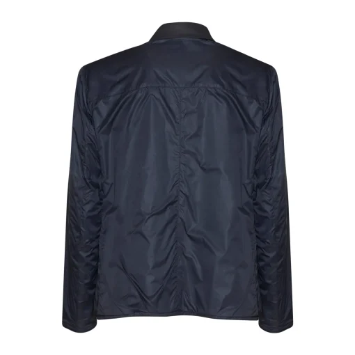 Reversible Blue Suede Jacket | Fratelli Rossetti