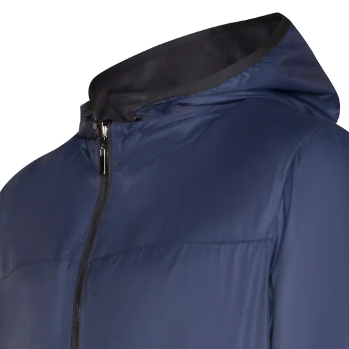 Reversible Grey Suede Jacket | Fratelli Rossetti