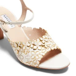 Sandalo Donna Romantic Flower In Pelle-Fratelli Rossetti