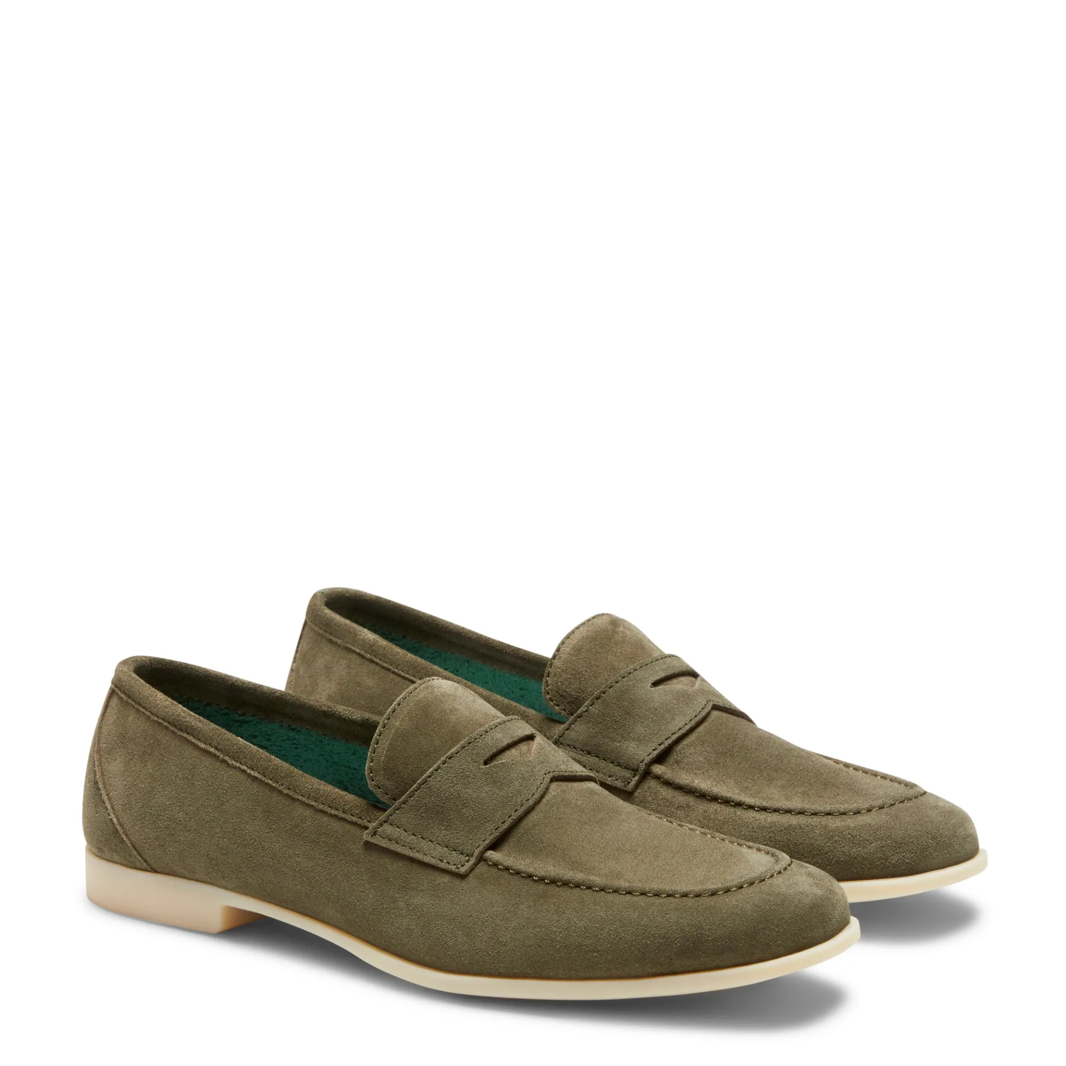 Seaweed Green Yacht Loafer | Fratelli Rossetti