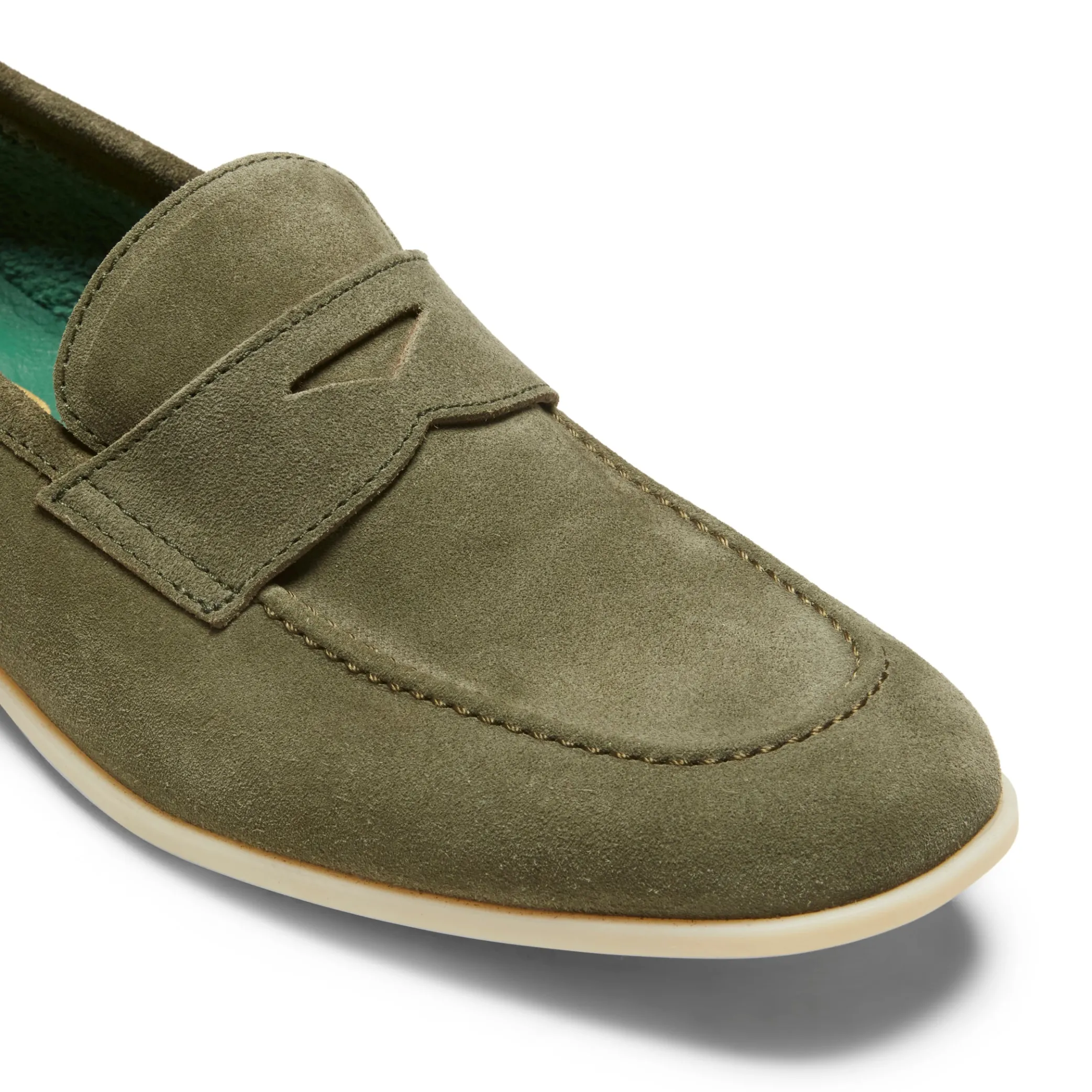 Seaweed Green Yacht Loafer | Fratelli Rossetti
