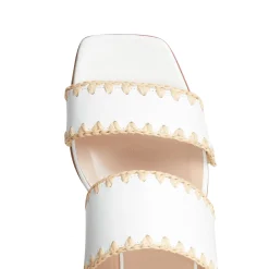 White Leather Sandal | Fratelli Rossetti