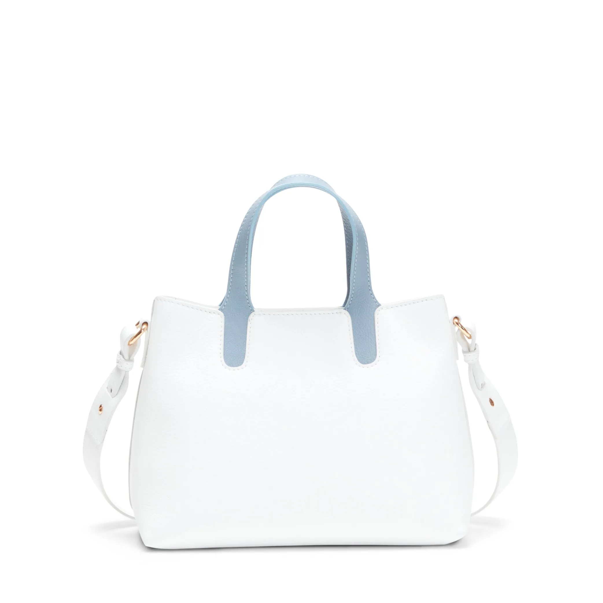 White Small Hobo Tote Bag | Fratelli Rossetti